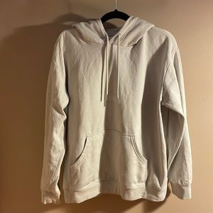 H&M Basics Hoodie / Cream / Size M